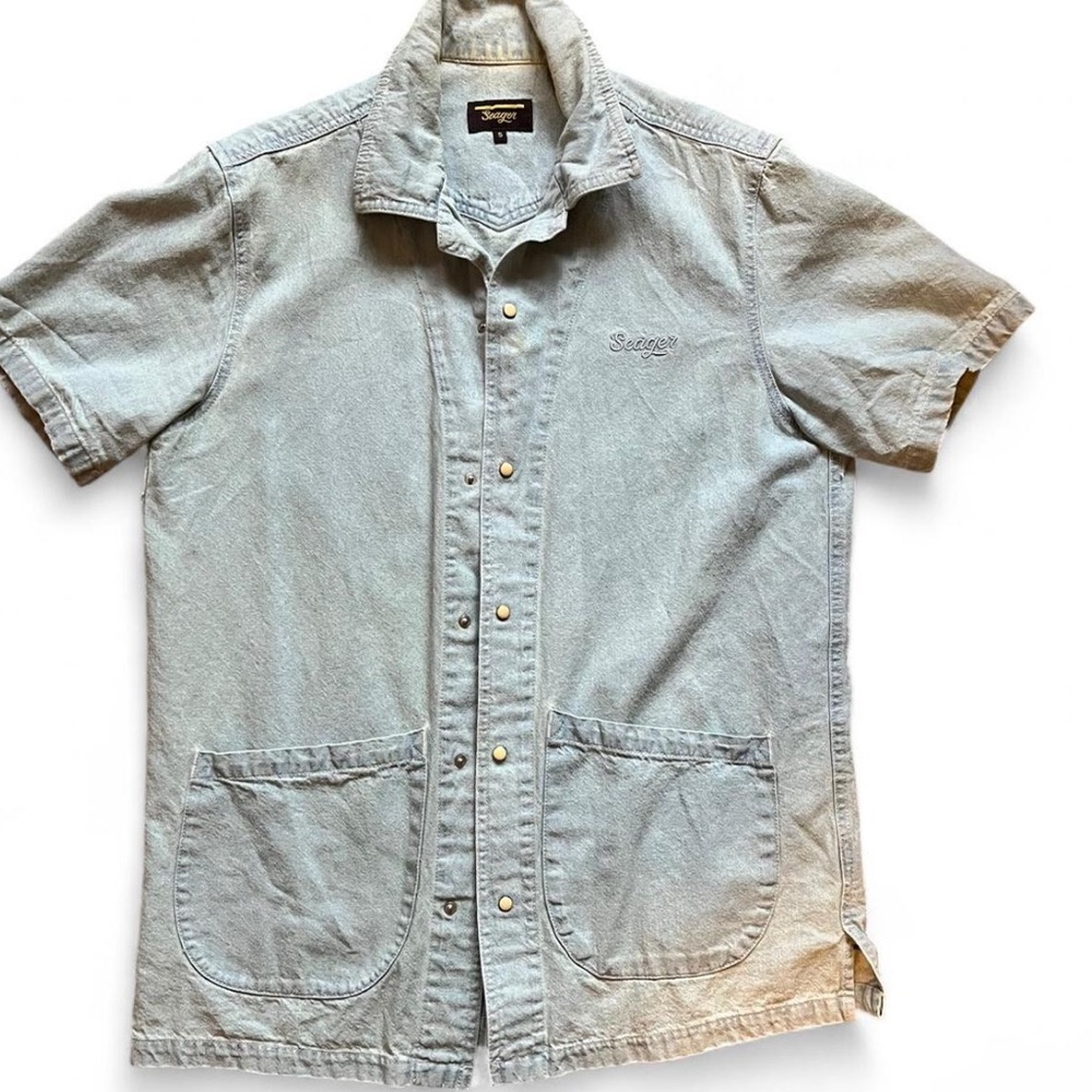Seager Southpaw Whippersnapper Chambray Shirt